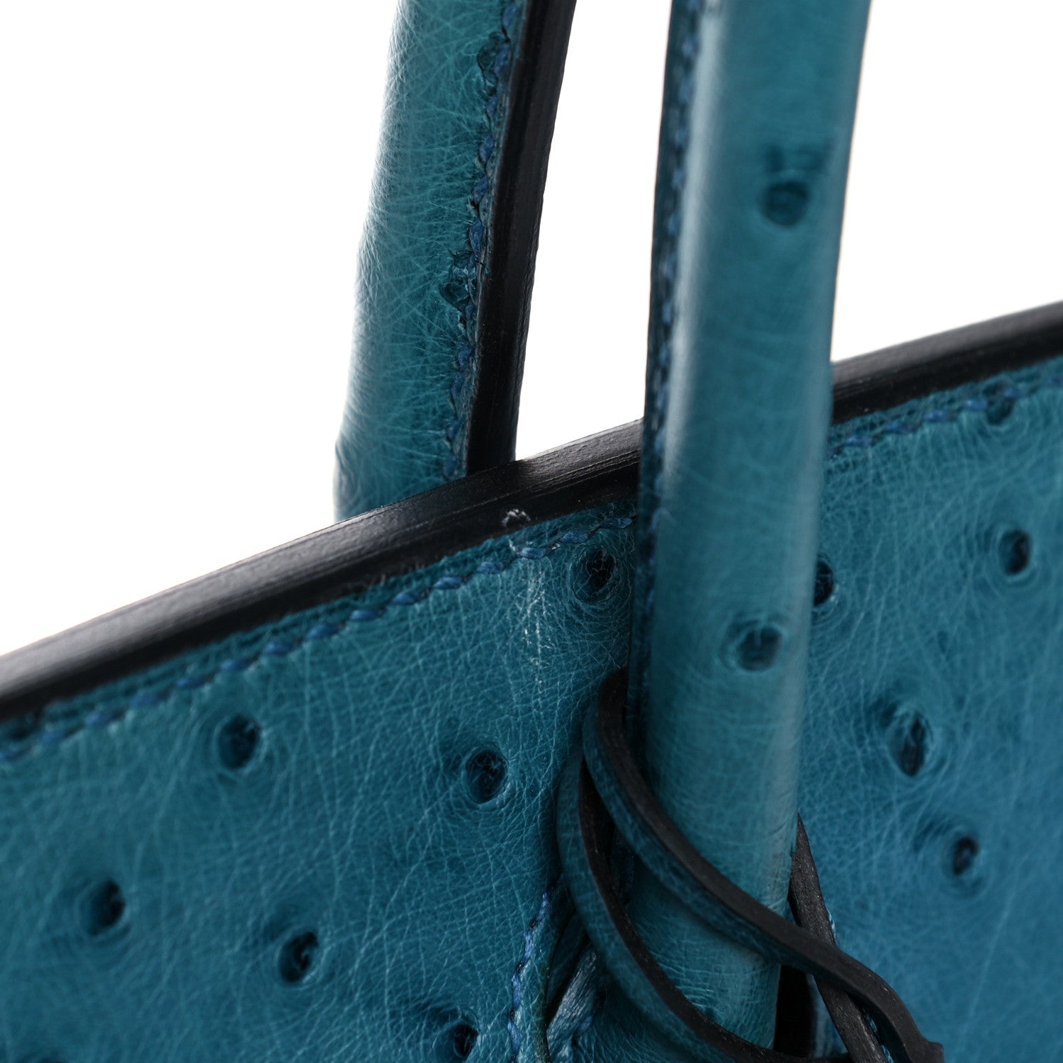 Hermes Ostrich Birkin 30 Cobalt 44 of 45