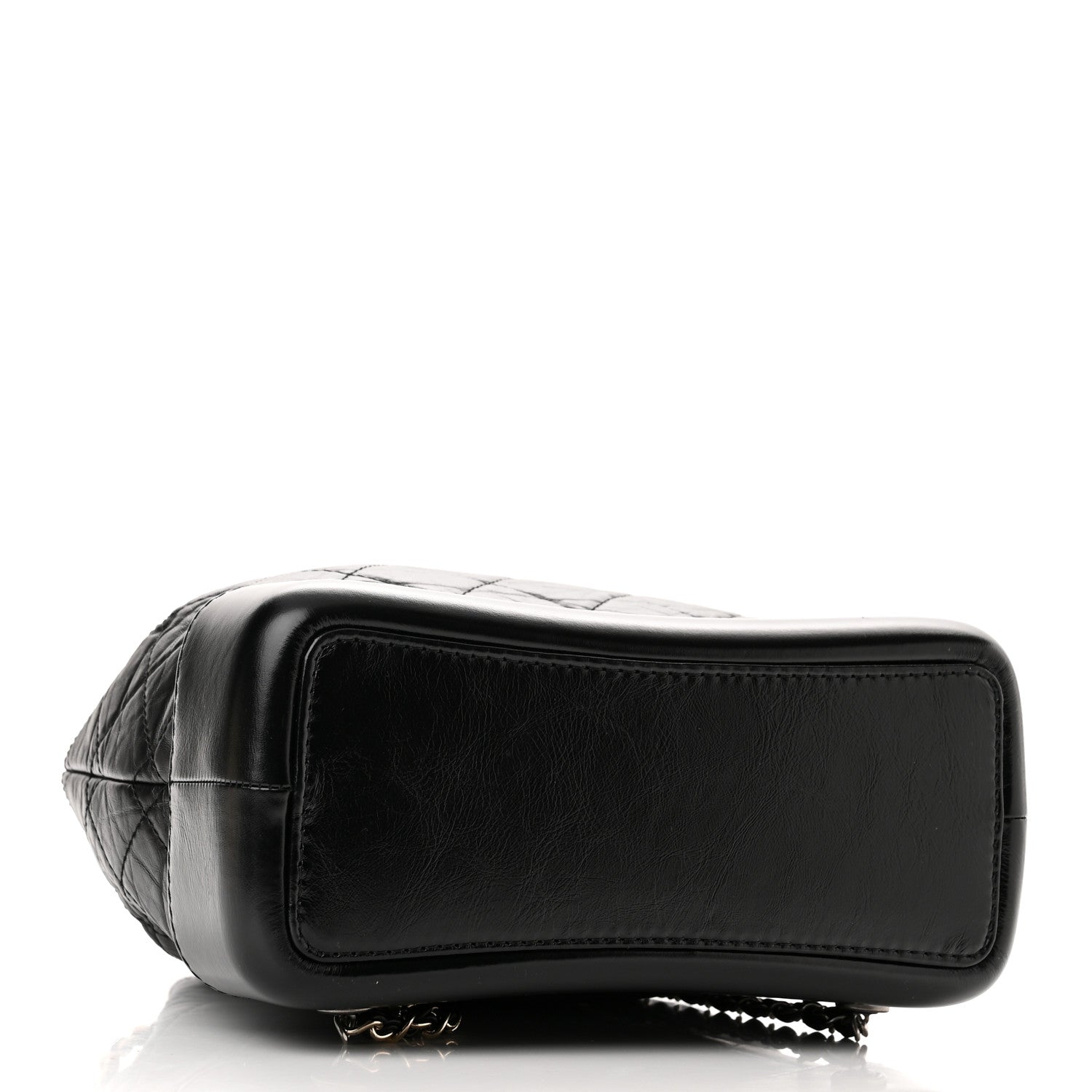 Chanel Aged Calfskin Quilted Small Gabrielle Backpack Black 4 of 10