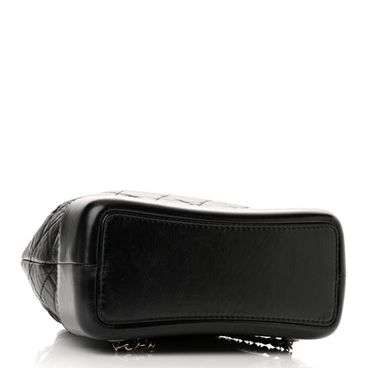 Chanel Aged Calfskin Quilted Small Gabrielle Backpack Black 4 of 10