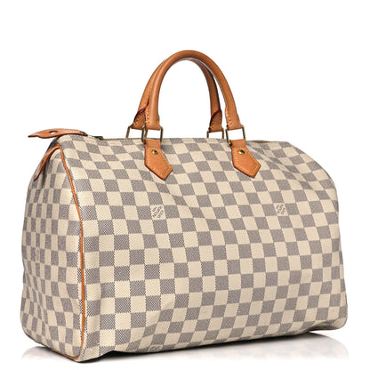 Louis Vuitton Damier Azur Speedy 35 3 of 25