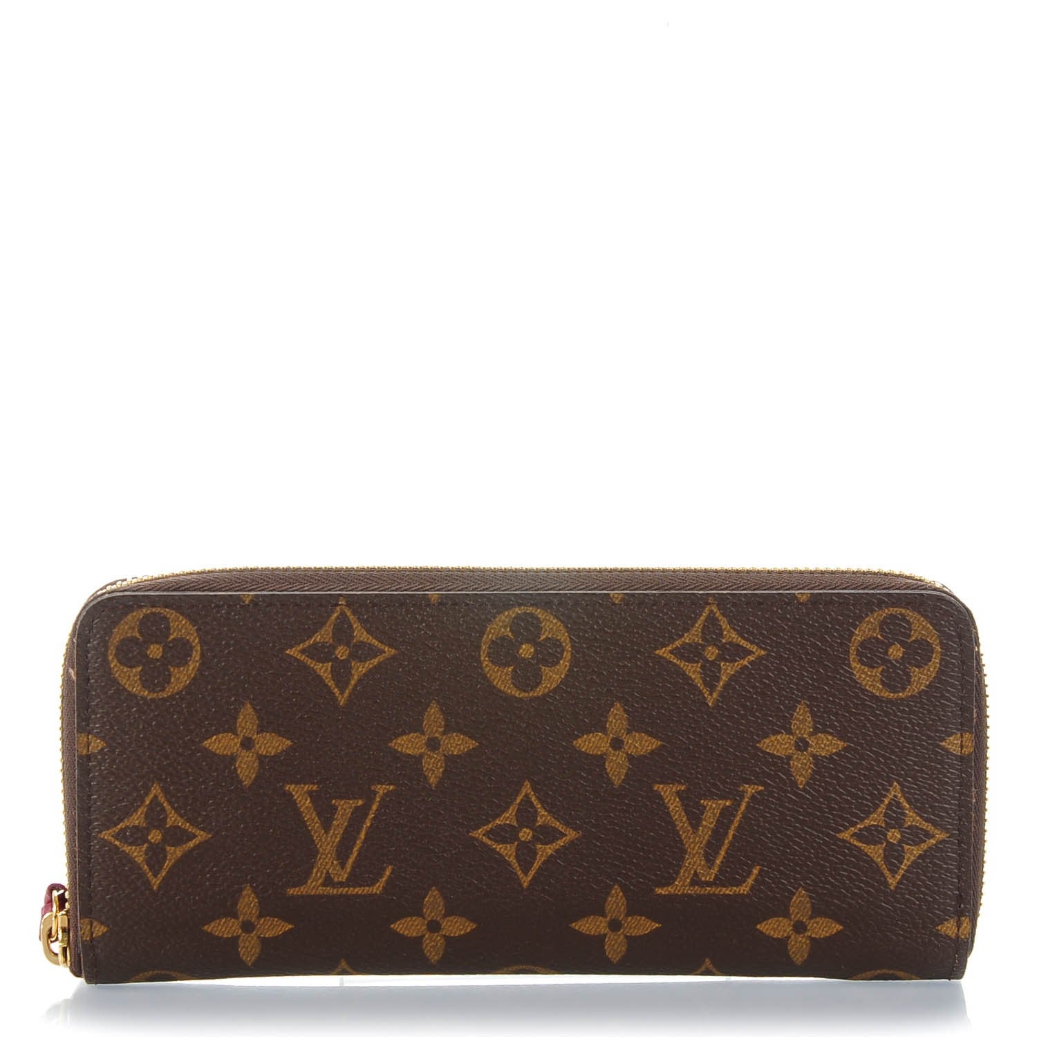 Louis Vuitton Monogram Clemence Wallet Fuchsia 1 of 3