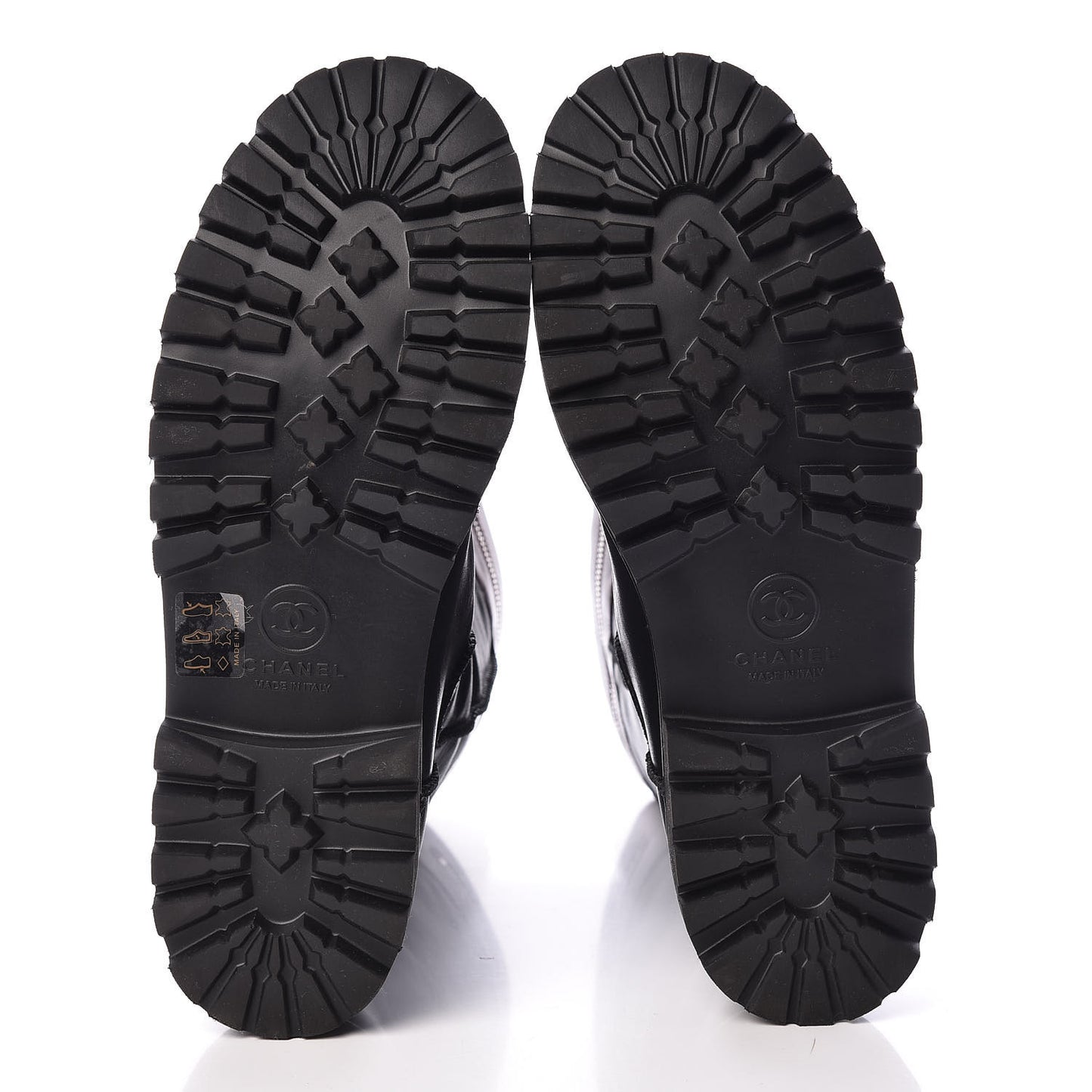 Calfskin Motorcycle Zipper Boots 40.5 Black Burgundy