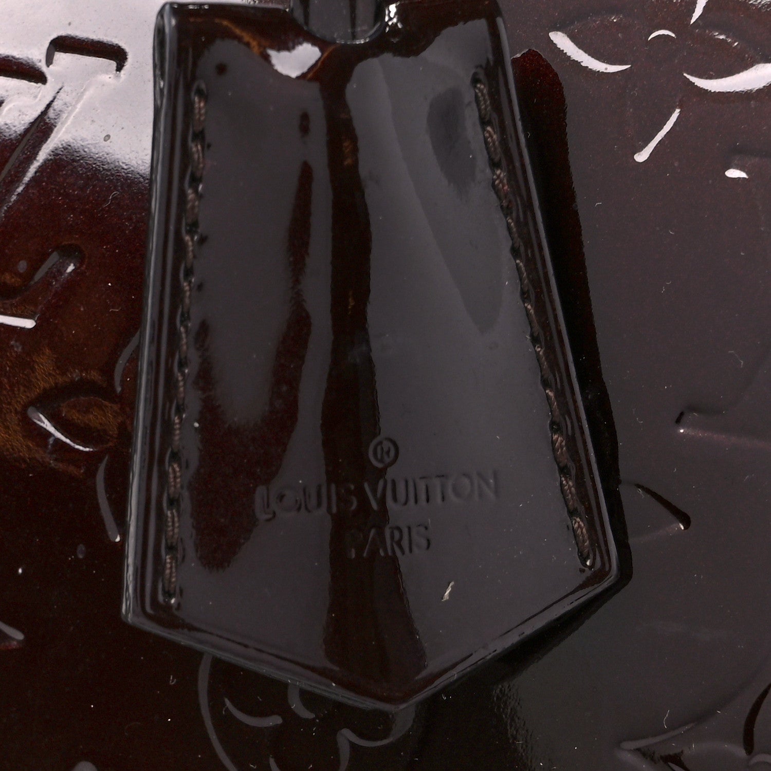 Louis Vuitton Vernis Alma PM Amarante 8 of 13
