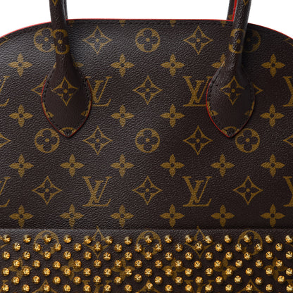 Louis Vuitton Monogram Calf Hair Spikes Iconoclasts Christian Louboutin Tote Red 18 of 18