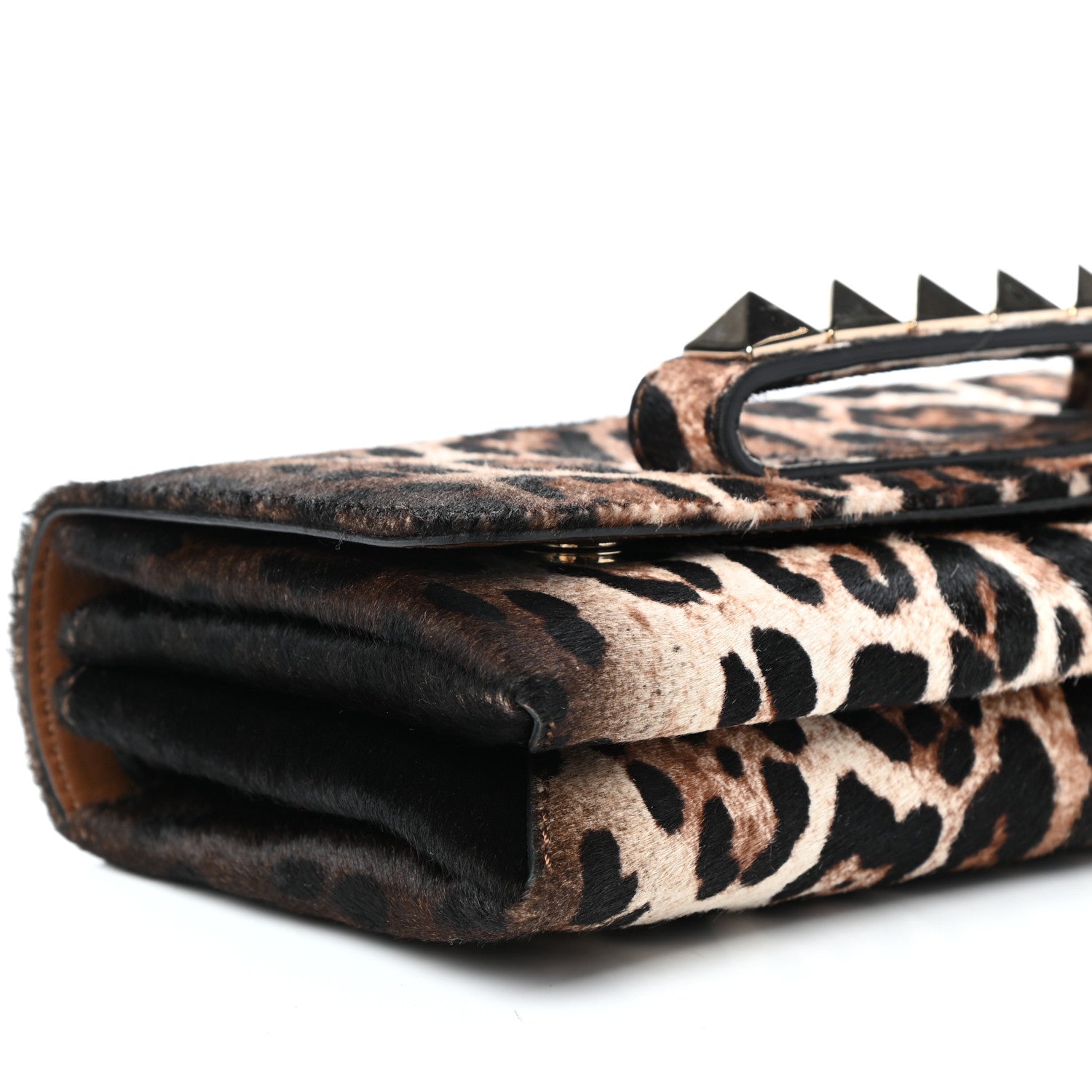 Valentino Garavani Pony Hair Leopard Print Va Va Voom Shoulder Bag 10 of 11