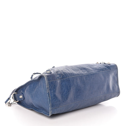 Balenciaga Agneau Giant 12 Silver Hardware City Bleu Cobalt Bleu Electric 4 of 9