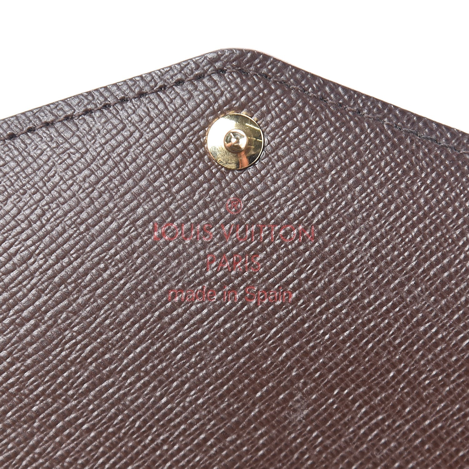 Louis Vuitton Damier Ebene Sarah Wallet NM 6 of 7