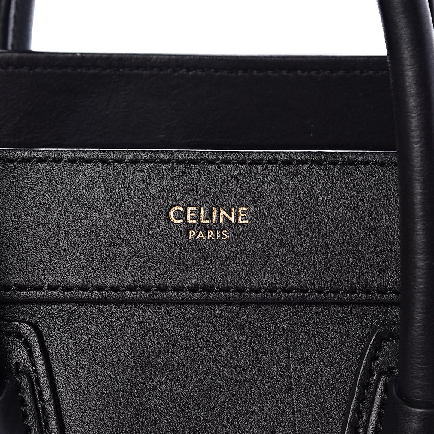 Smooth Calfskin Nano Luggage Black