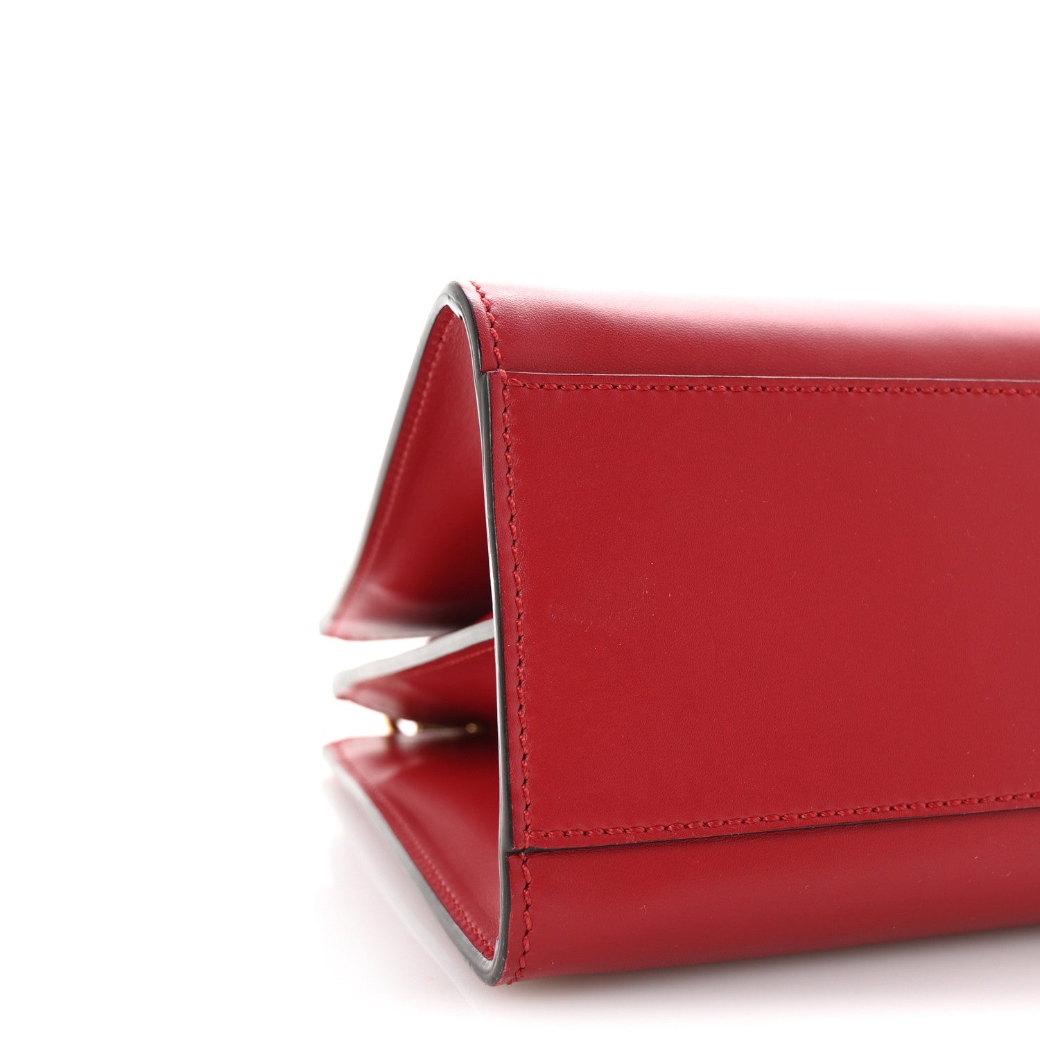 Gucci Nappa Bamboo Web Small Nymphaea Top Handle Bag Hibiscus Red 9 of 10