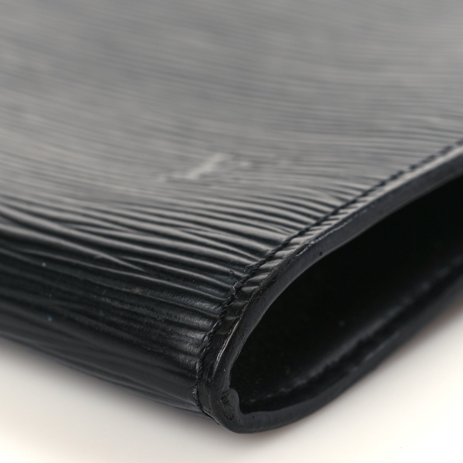 Louis Vuitton Epi Pochette Accessories 21 Black 7 of 8