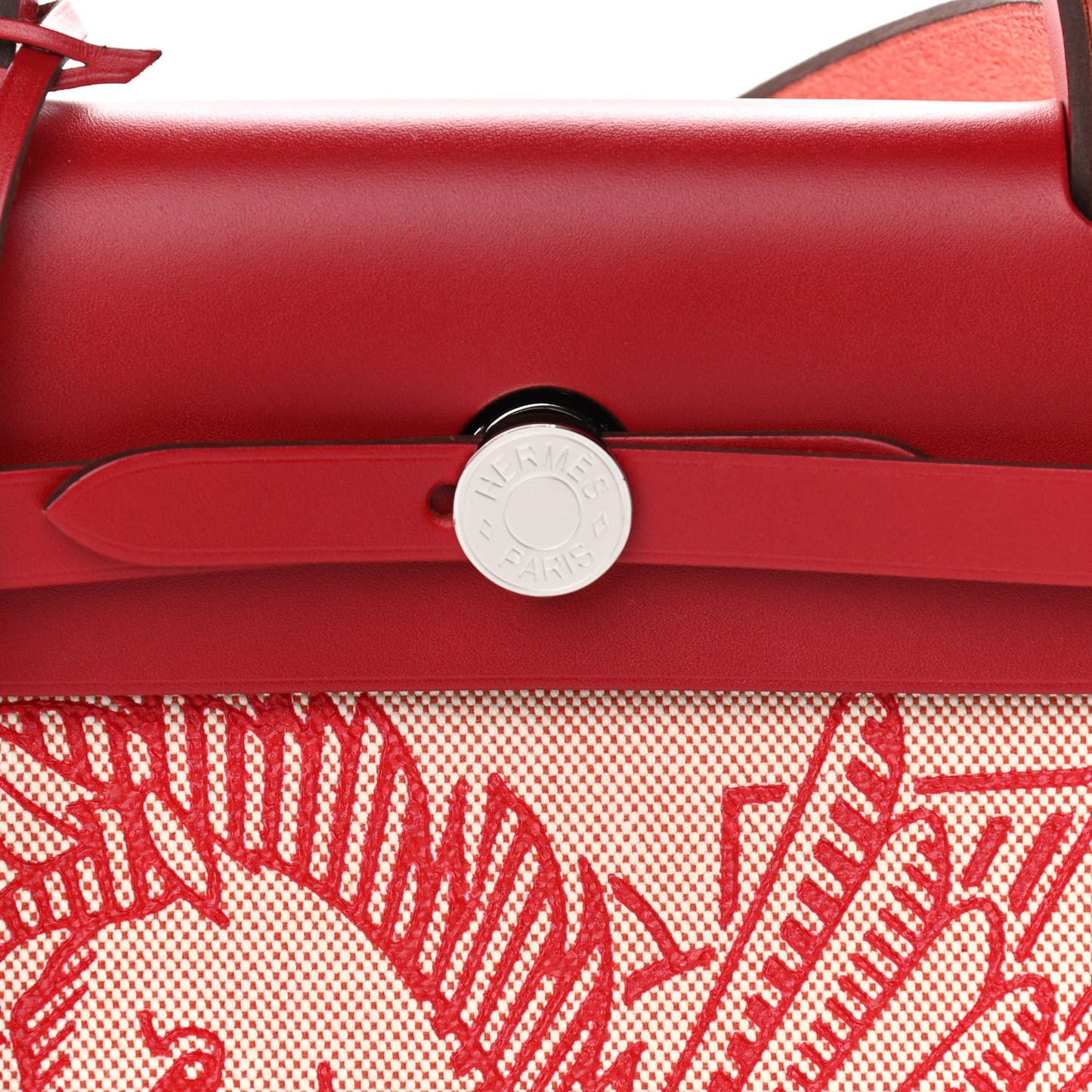 Vache Hunter Toile Pegase Pop Herbag Zip Retourne 31 PM Rouge Piment