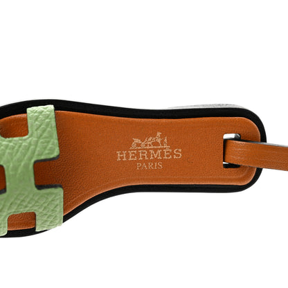 Hermes Epsom Butler Calfskin Hunter Oran Nano Bag Charm Sable Vert Criquet 3 of 4