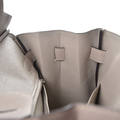Hermes Togo Birkin 30 Gris Tourterelle 30 of 37