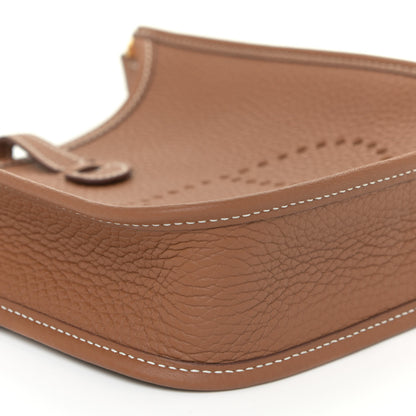 Hermes Taurillon Clemence Evelyne TPM Gold 8 of 11