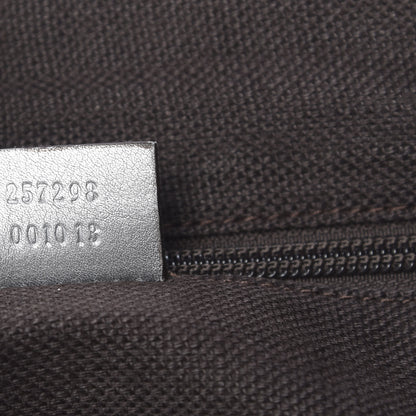 Gucci Metallic Monogram Travel Bag Silver 8 of 15