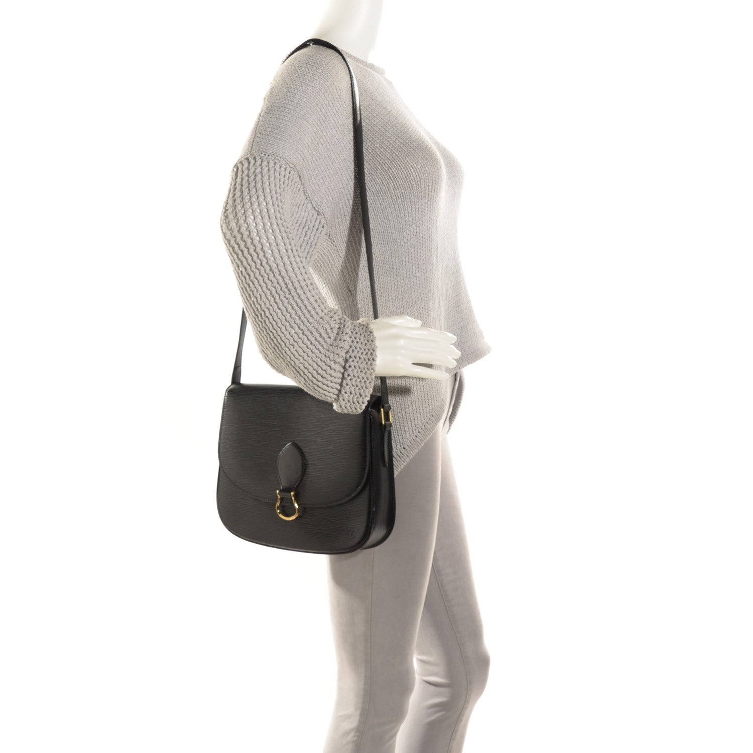 Louis Vuitton Epi Saint Cloud GM Black 128532 – FASHIONPHILE