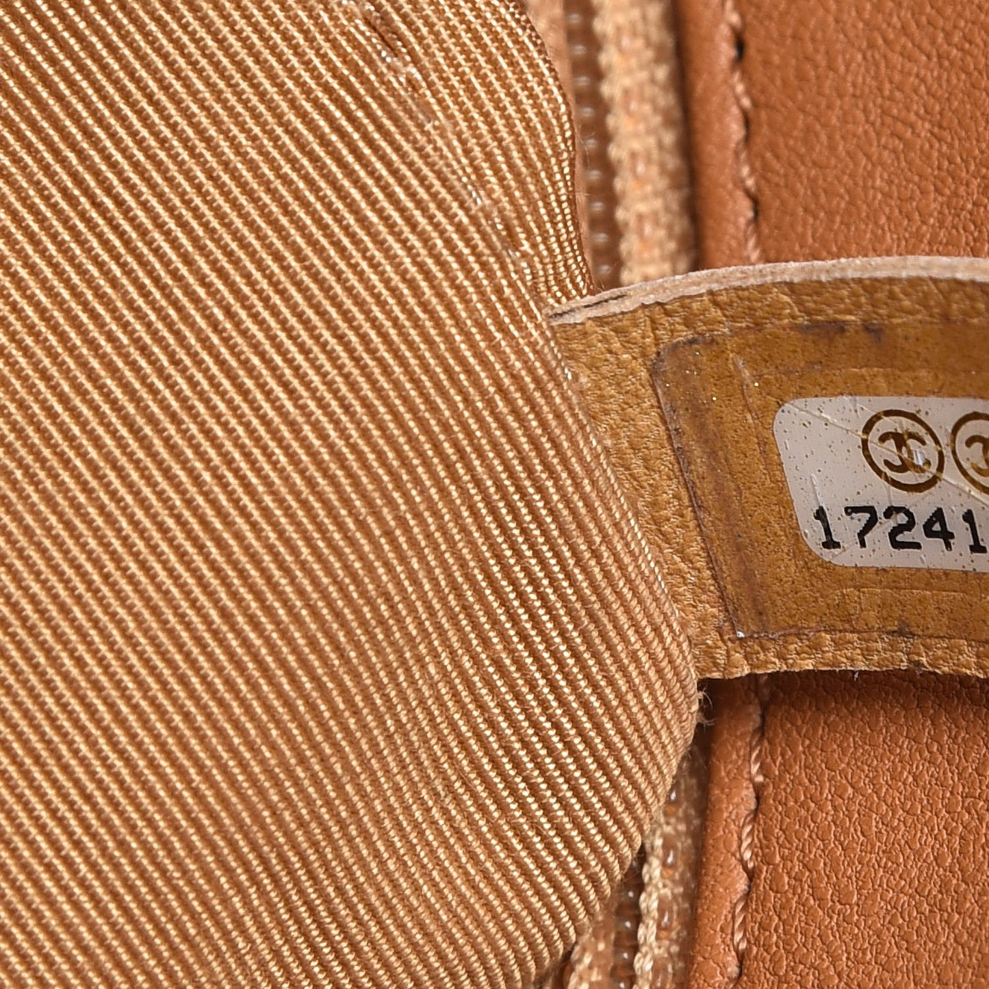 Washed Lambskin Chain Around Maxi Flap Bag Dark Beige