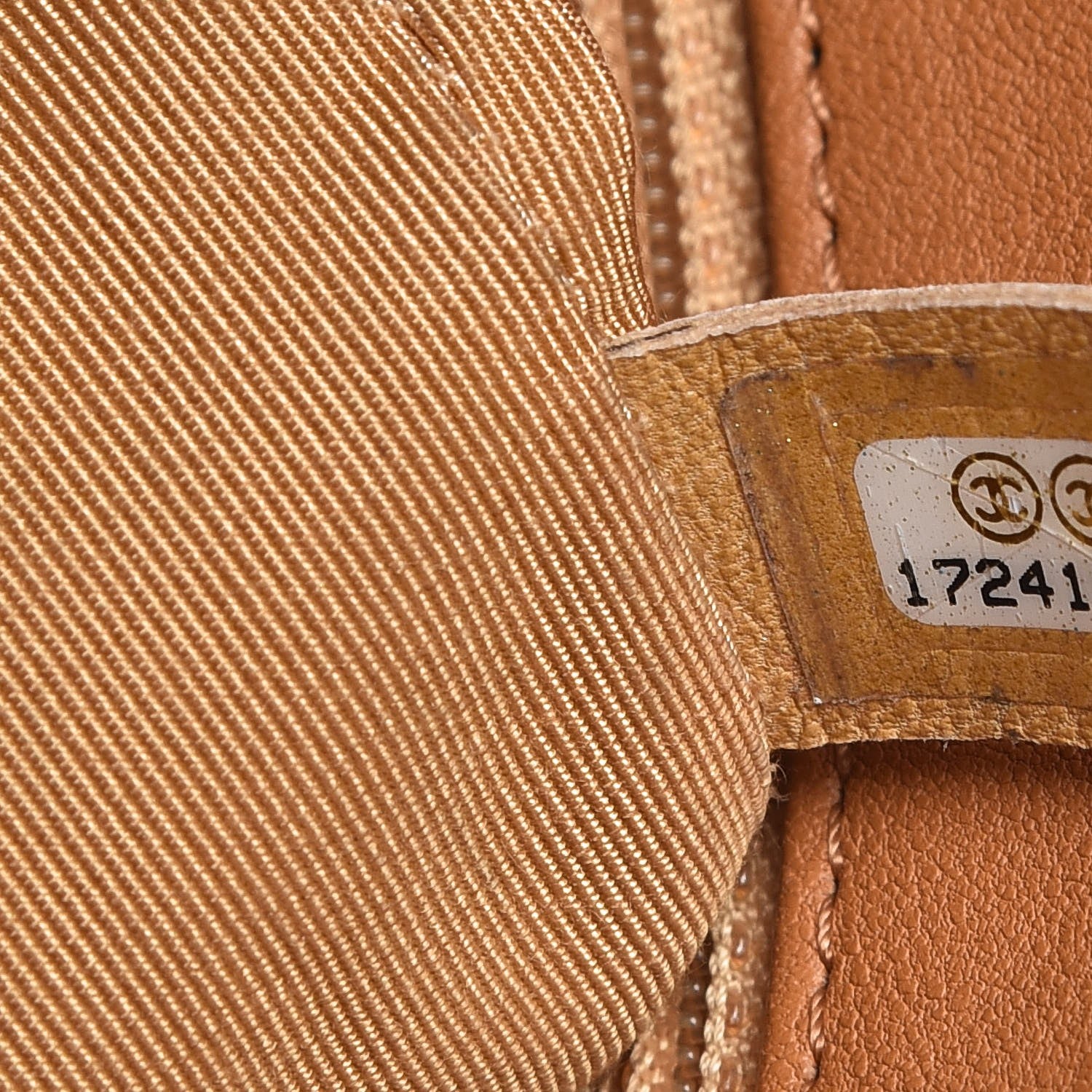 Chanel Washed Lambskin Chain Around Maxi Flap Bag Dark Beige 7 of 9