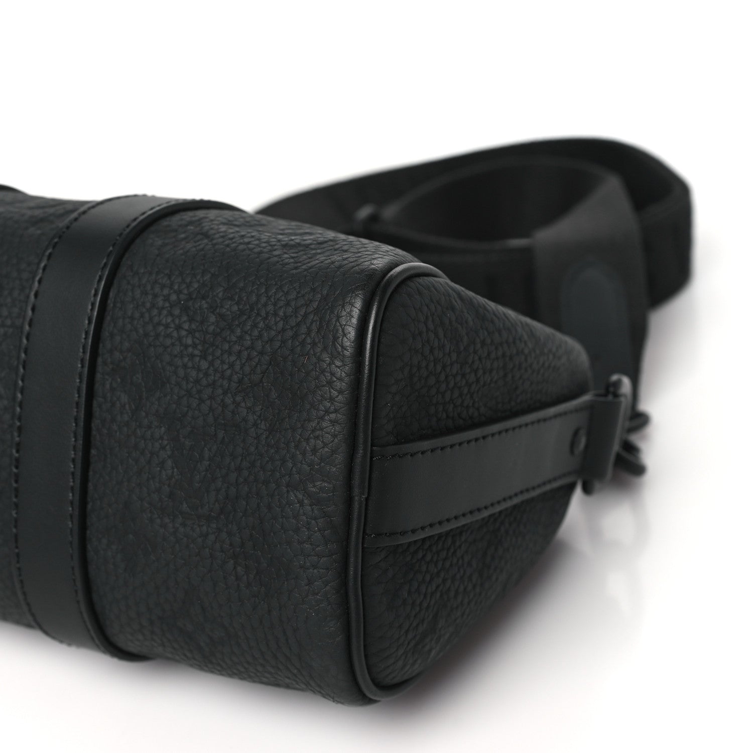 Louis Vuitton Monogram Taurillon Keepall Bandouliere 25 Black 9 of 9
