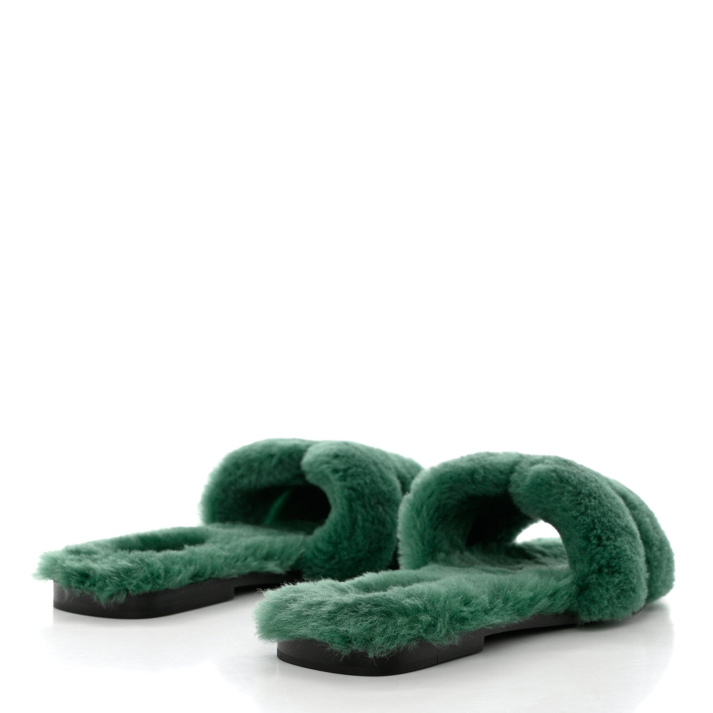 Woolskin Oran Sandals 40 Vert Anglais