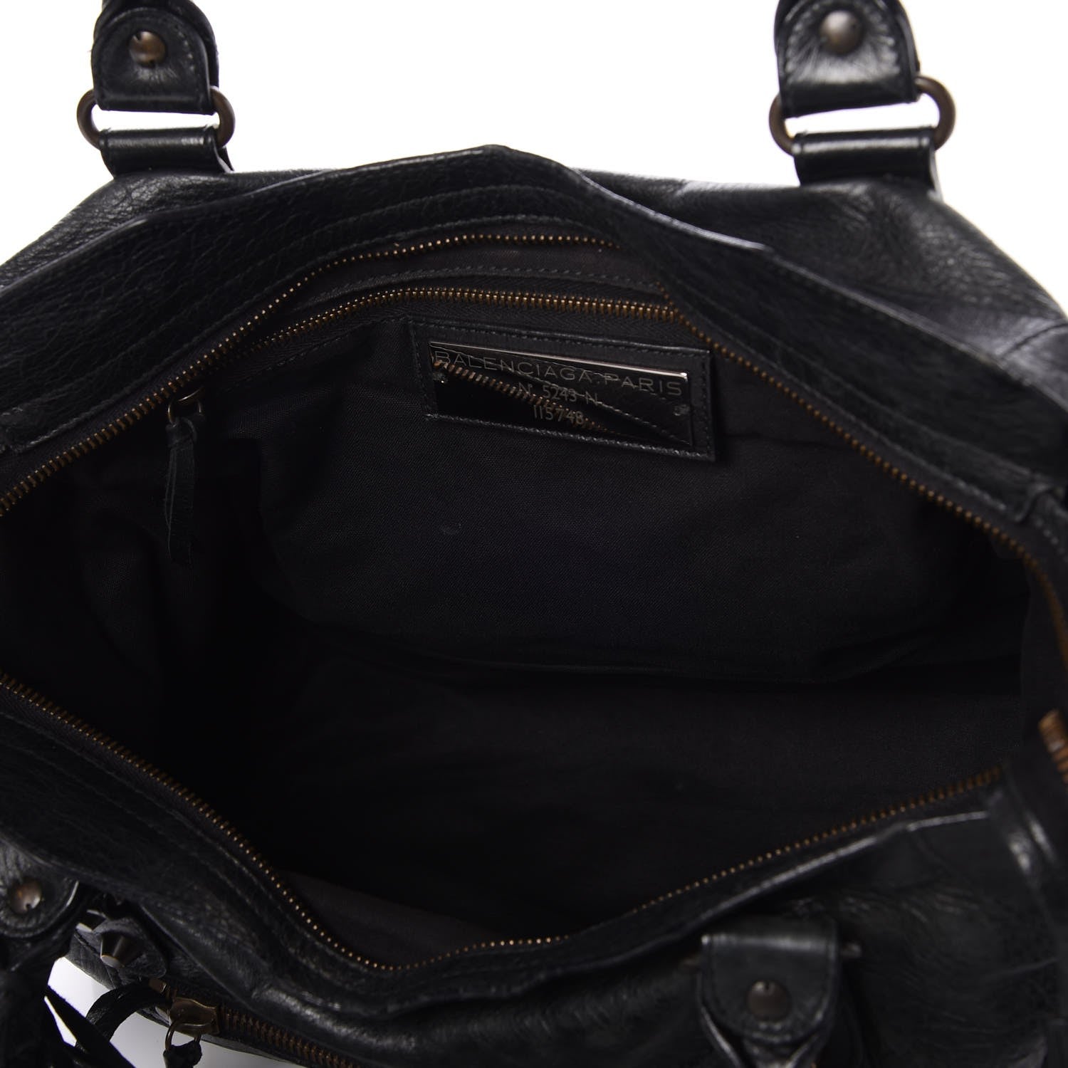 Balenciaga Agneau Classic Hardware City Black 6 of 8