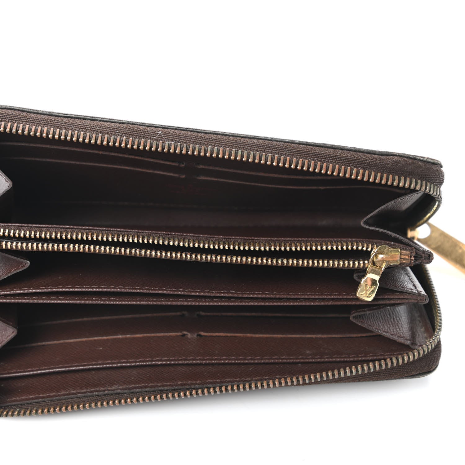 Louis Vuitton Damier Ebene Zippy Wallet 5 of 10