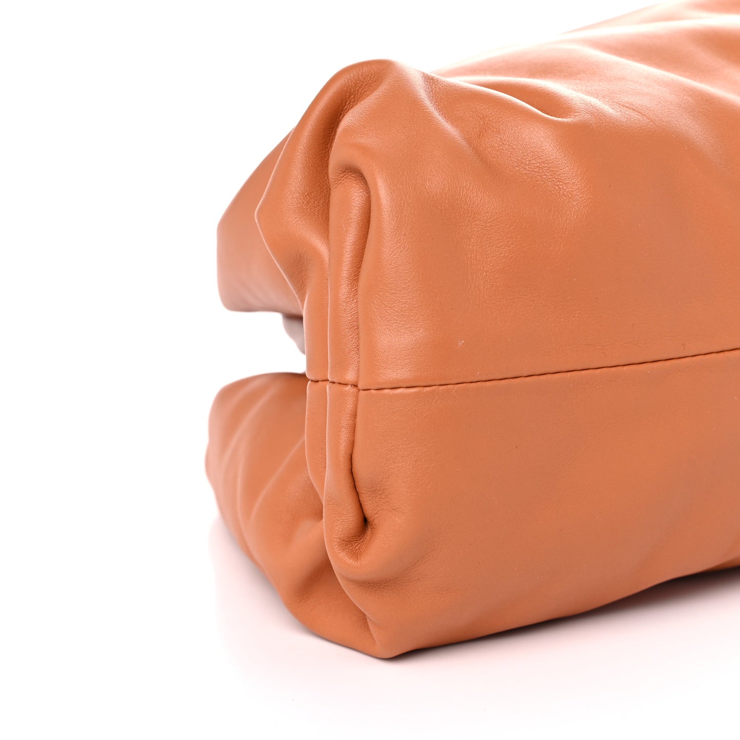 Smooth Butter Calf The Pouch Oversized Clutch Clay