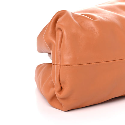 Bottega Veneta Smooth Butter Calf The Pouch Oversized Clutch Clay 8 of 9