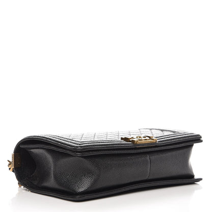 Chanel Caviar Quilted New Medium Boy Flap Black 4 of 9