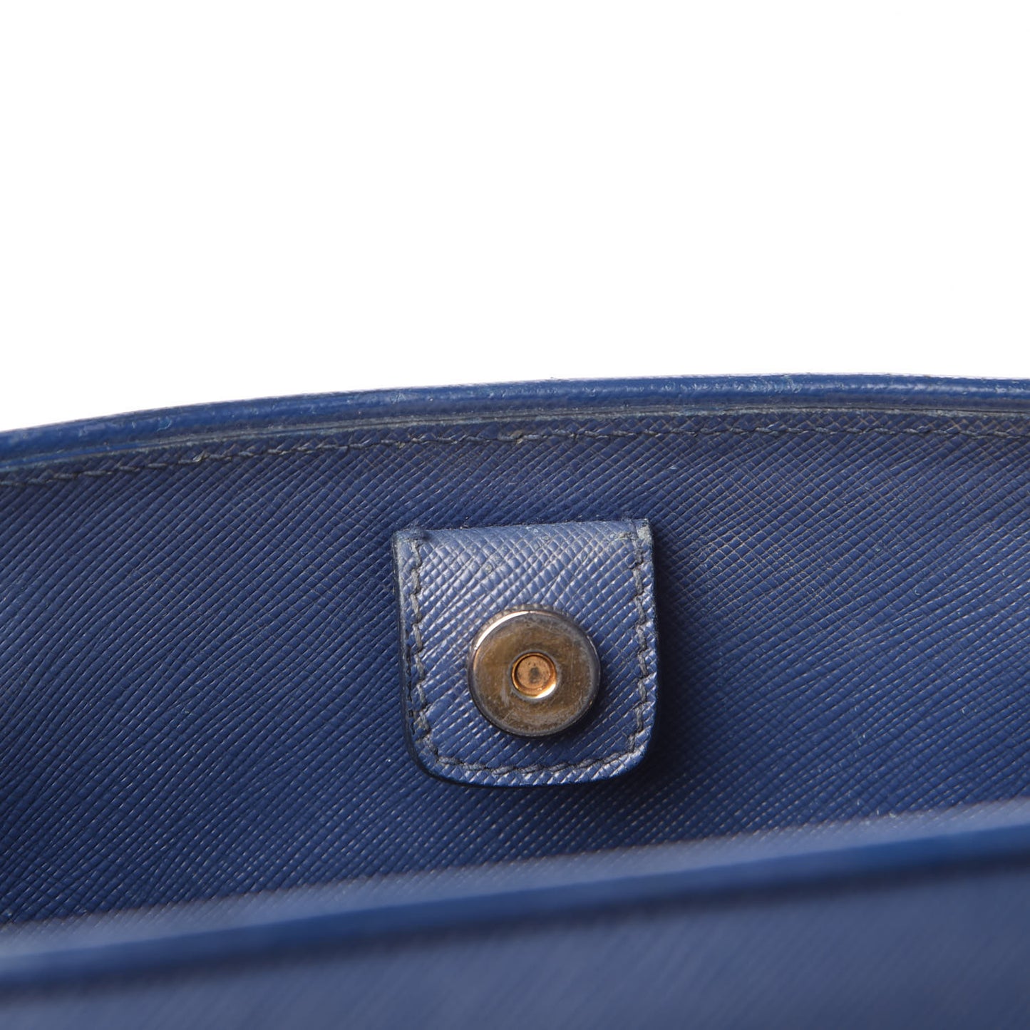 Saffiano Lux Medium Open Promenade Tote Bluette