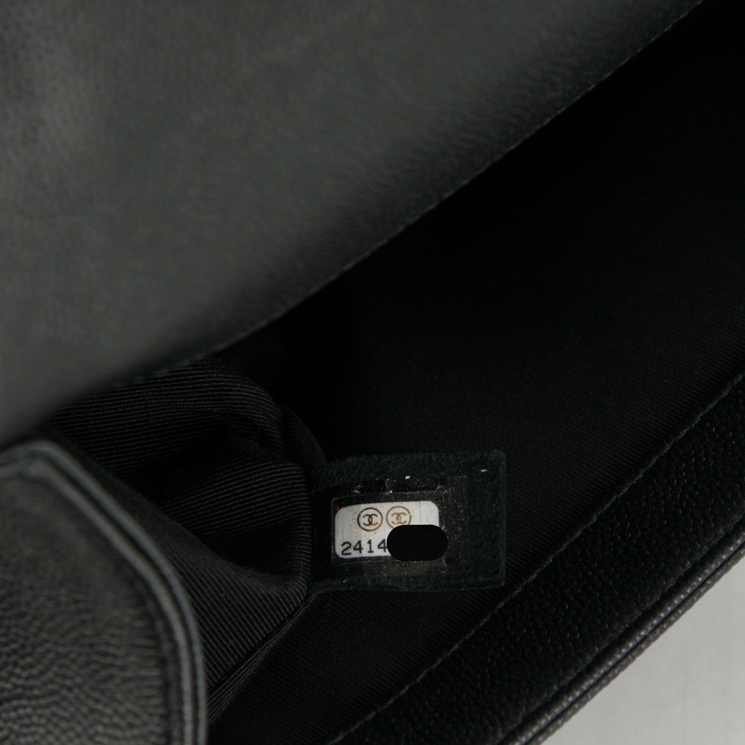 Chanel Caviar Quilted Medium Boy Flap So Black 9 of 9