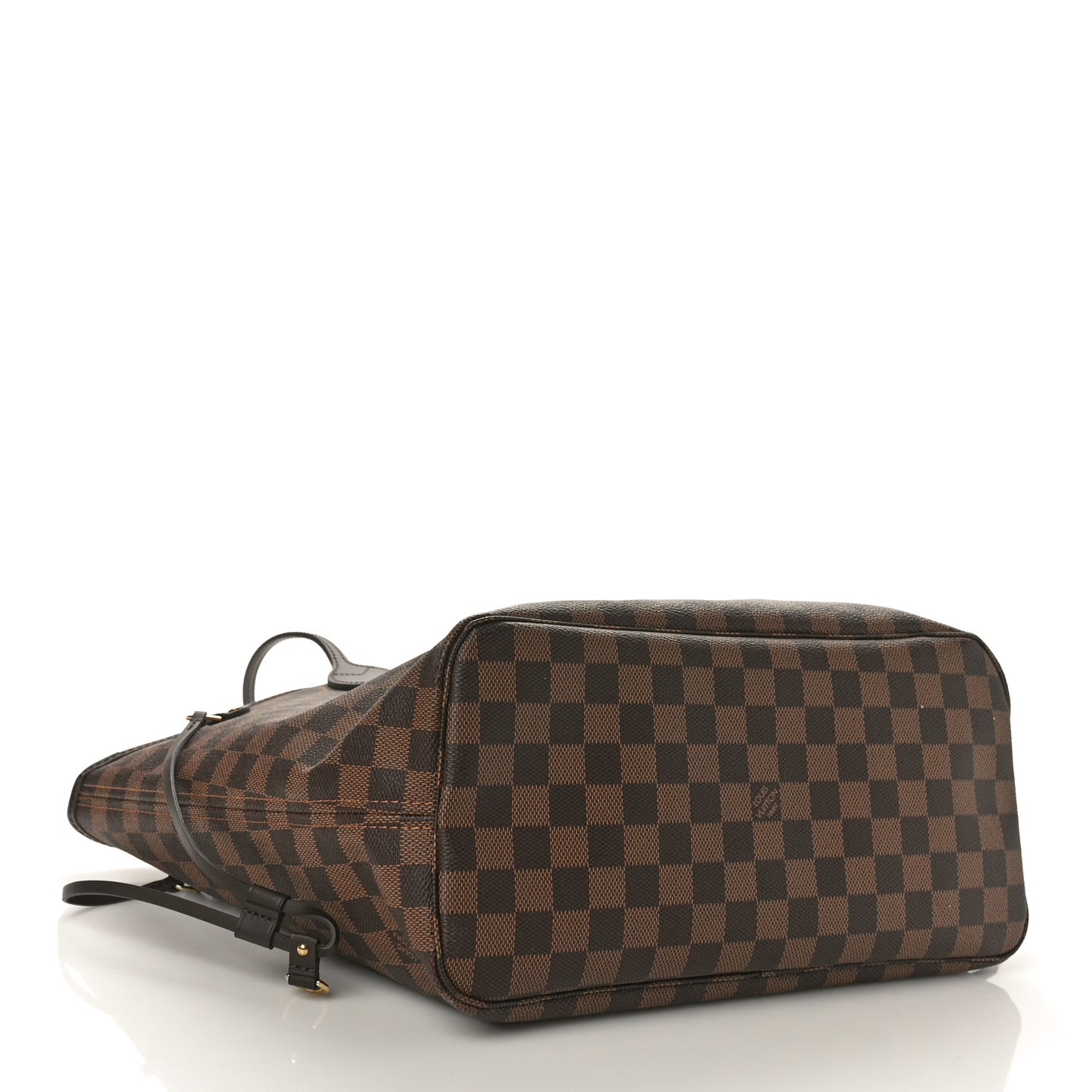 Damier Ebene Neo Neverfull MM Rose Ballerine