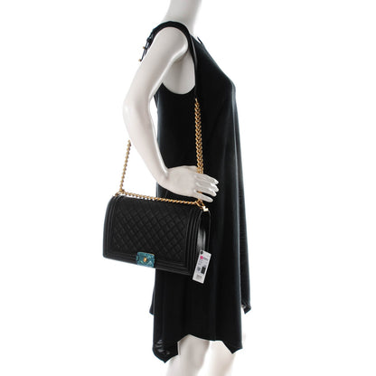 Chanel Caviar Quilted New Medium Boy Flap Black 2 of 7