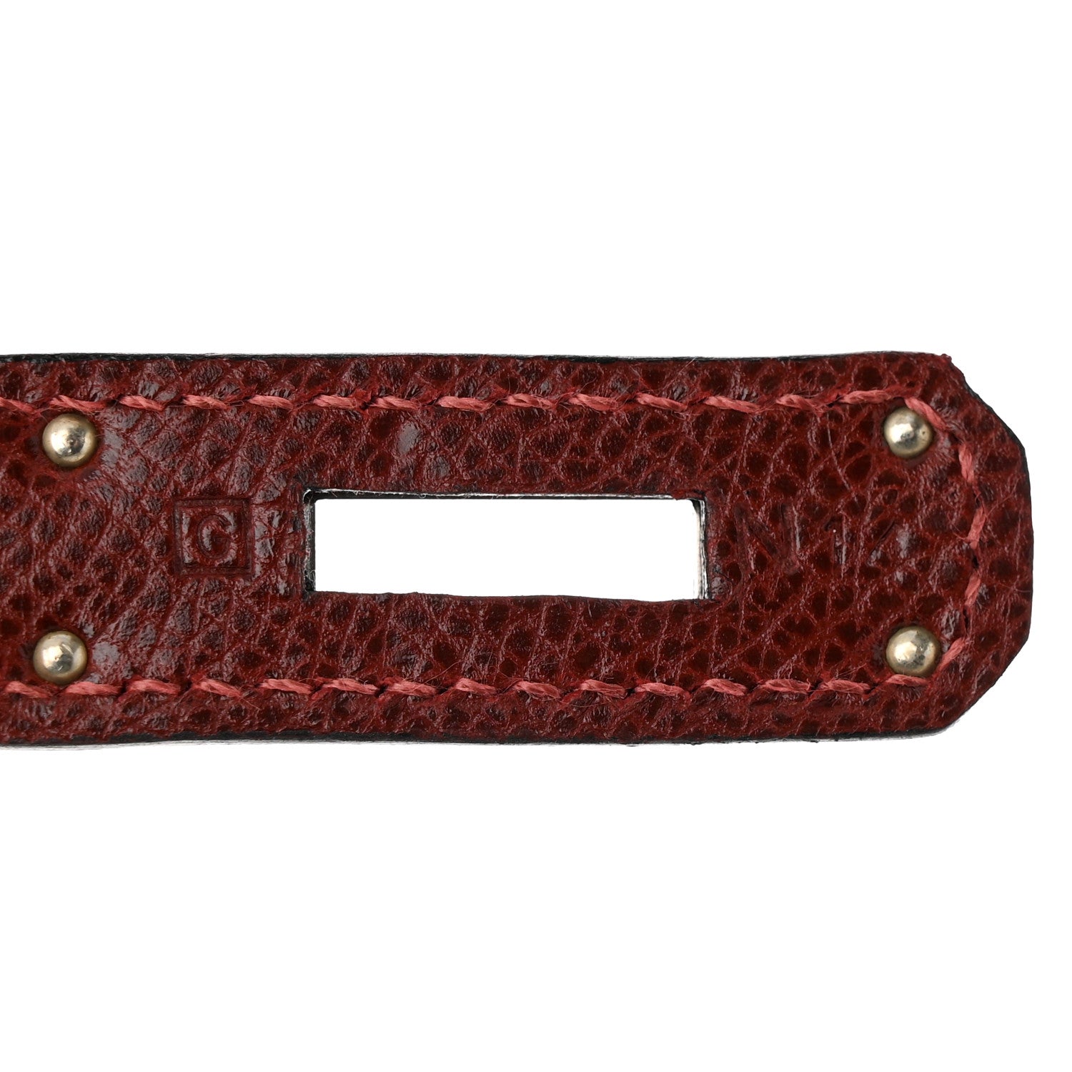 Hermes Epsom Kelly Sellier 28 Rouge H 7 of 11