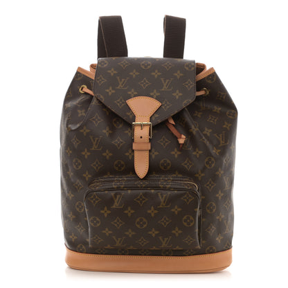 Louis Vuitton Monogram Montsouris GM Backpack 1 of 8