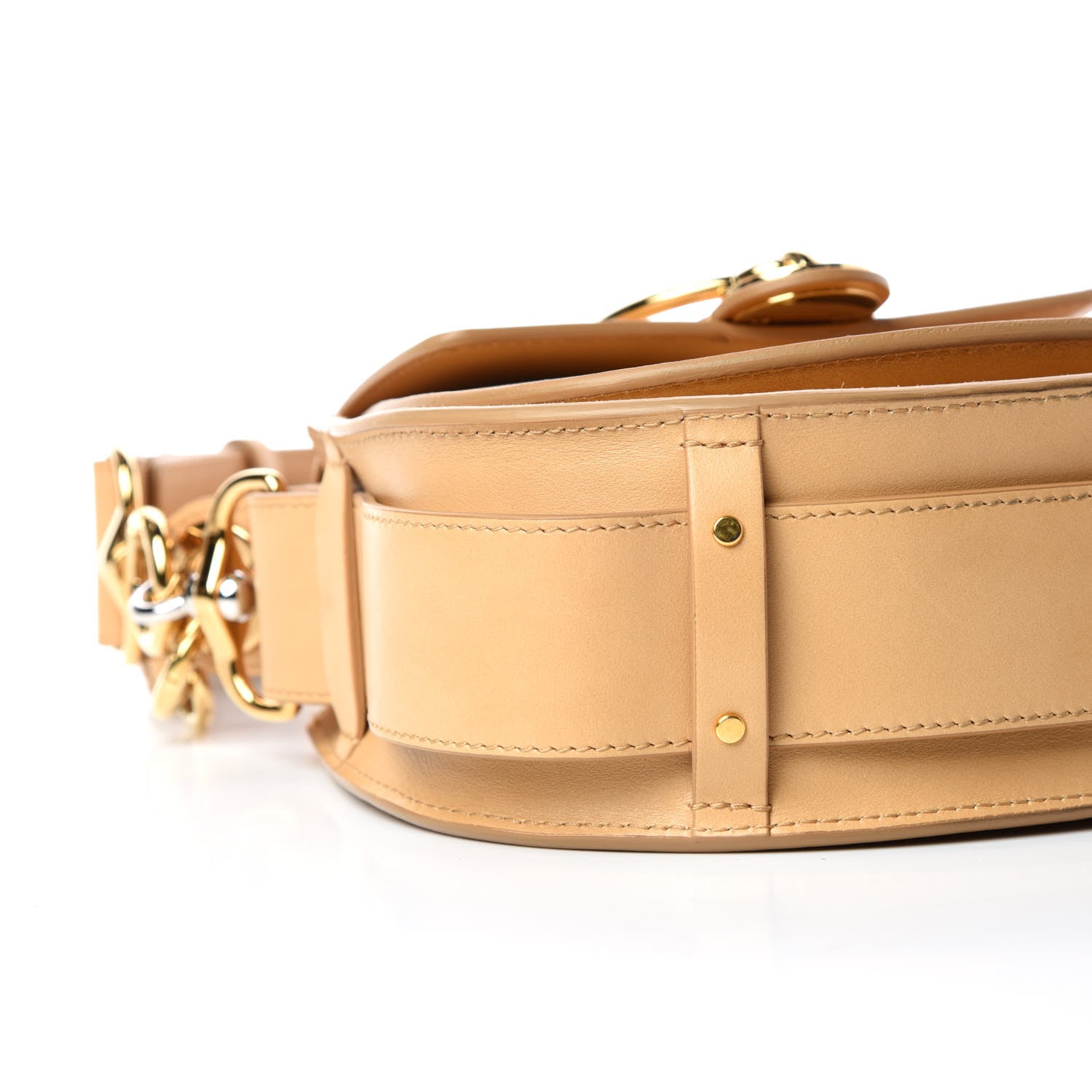Chloe Calfskin Small Tess Bag Bleached Brown 5 of 9