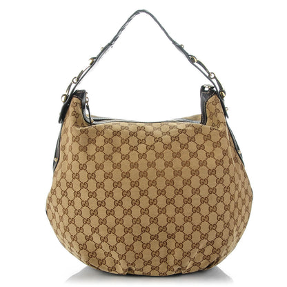 Gucci Monogram Medium Pelham Hobo Dark Brown 1 of 9