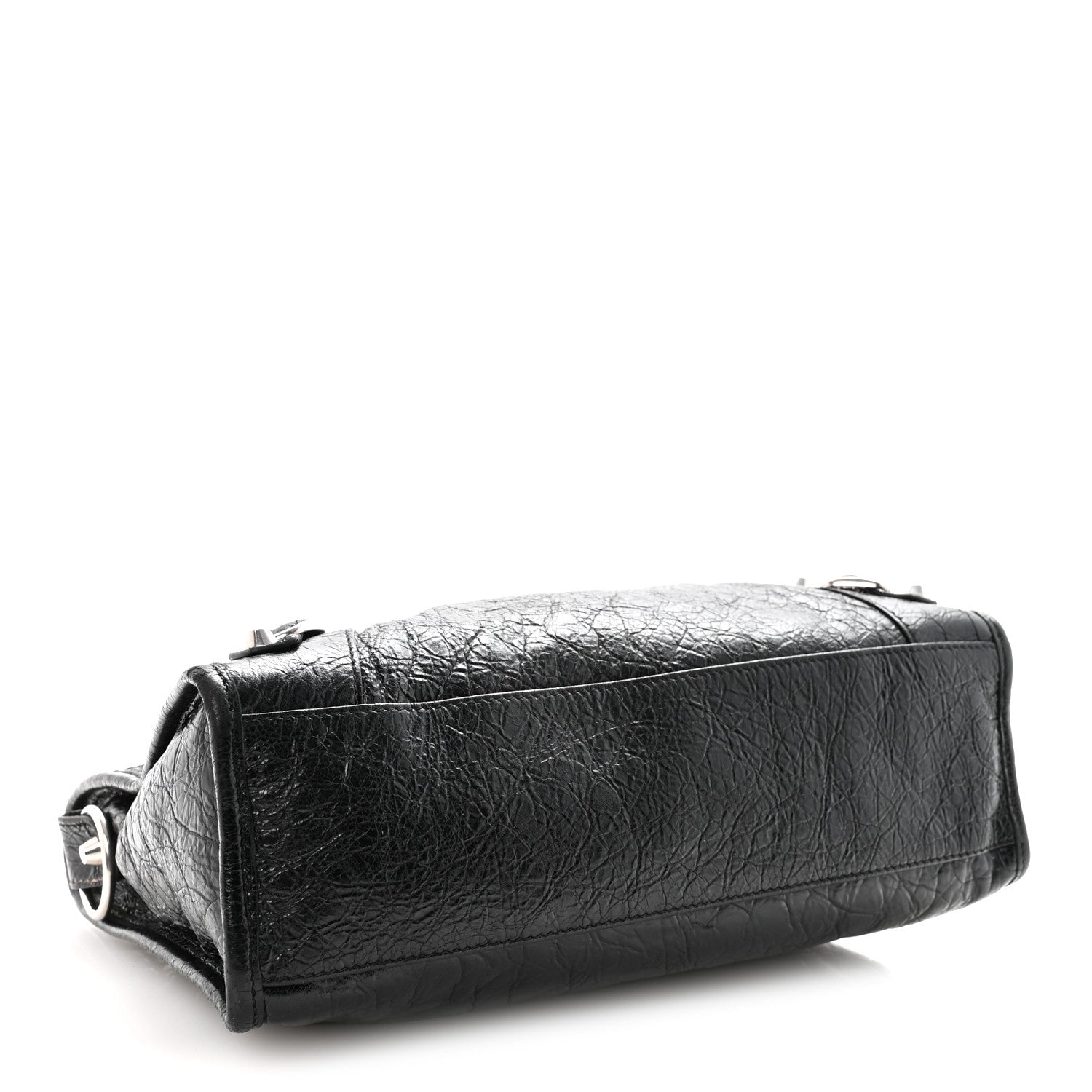 Balenciaga Agneau Arena Silver Hardware Small Le City Black 4 of 9