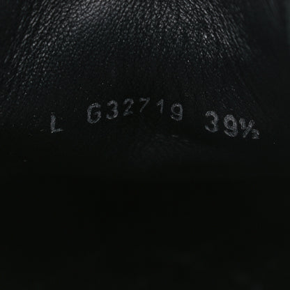 Chanel Calfskin Womens CC Sneakers 39.5 Black White 8 of 16