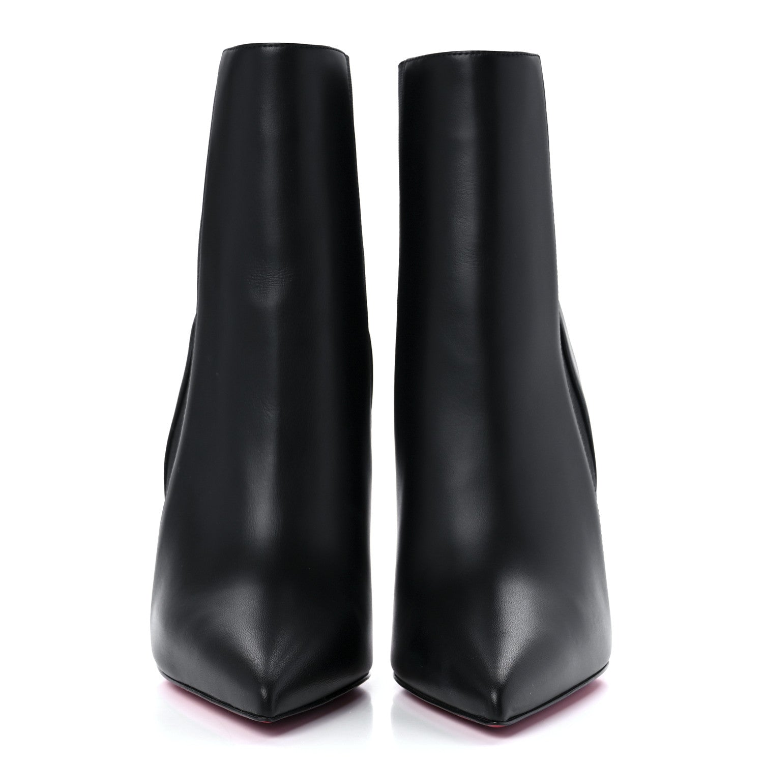 Christian Louboutin Calfskin Chelsea Chick 100 Stiletto Boots 39 Black 2 of 8