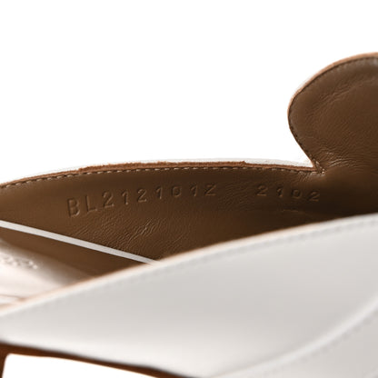 Hermes Calfskin Oz Mules 39 White 7 of 8