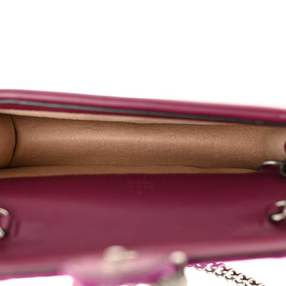 Gucci Velvet Super Mini Dionysus Shoulder Bag Fuchsia Violet Cyclamen 5 of 11