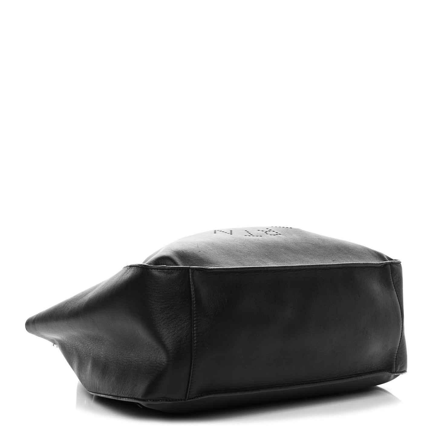 Eco Alter Nappa East West Perforated Tote Black