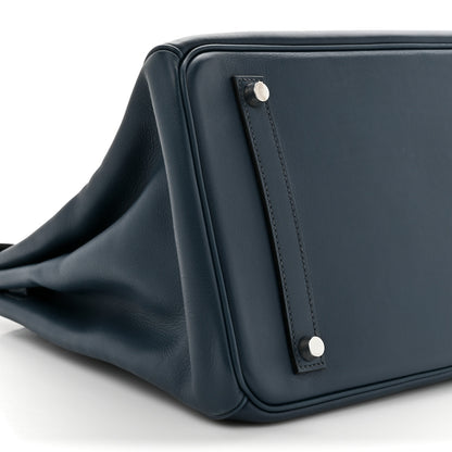 Hermes Swift Birkin 35 Bleu De Prusse 10 of 15
