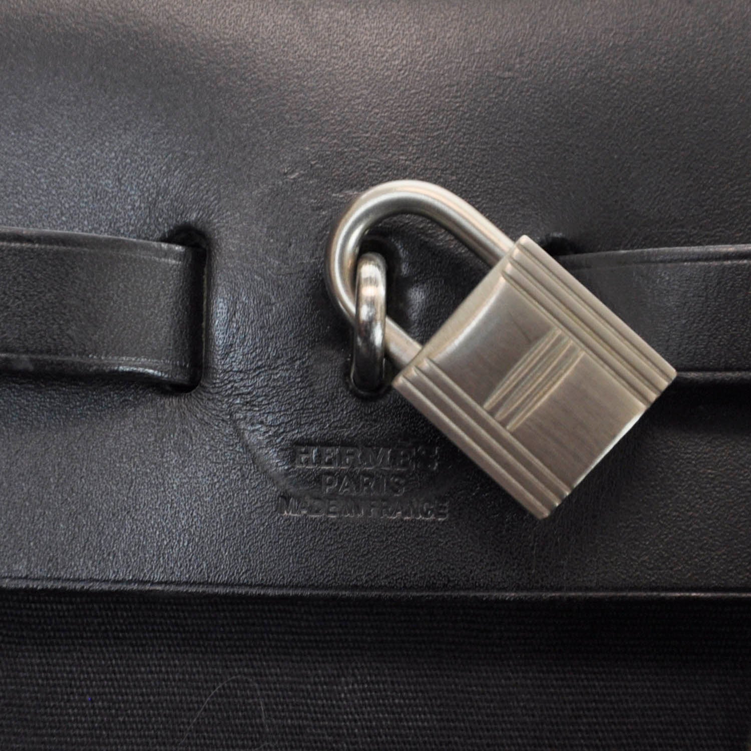 Hermes Toile Herbag Black 6 of 9