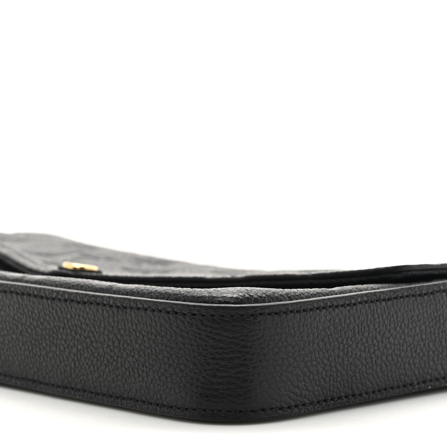 Louis Vuitton Empreinte Pochette Felicie Chain Wallet Black 31 of 37