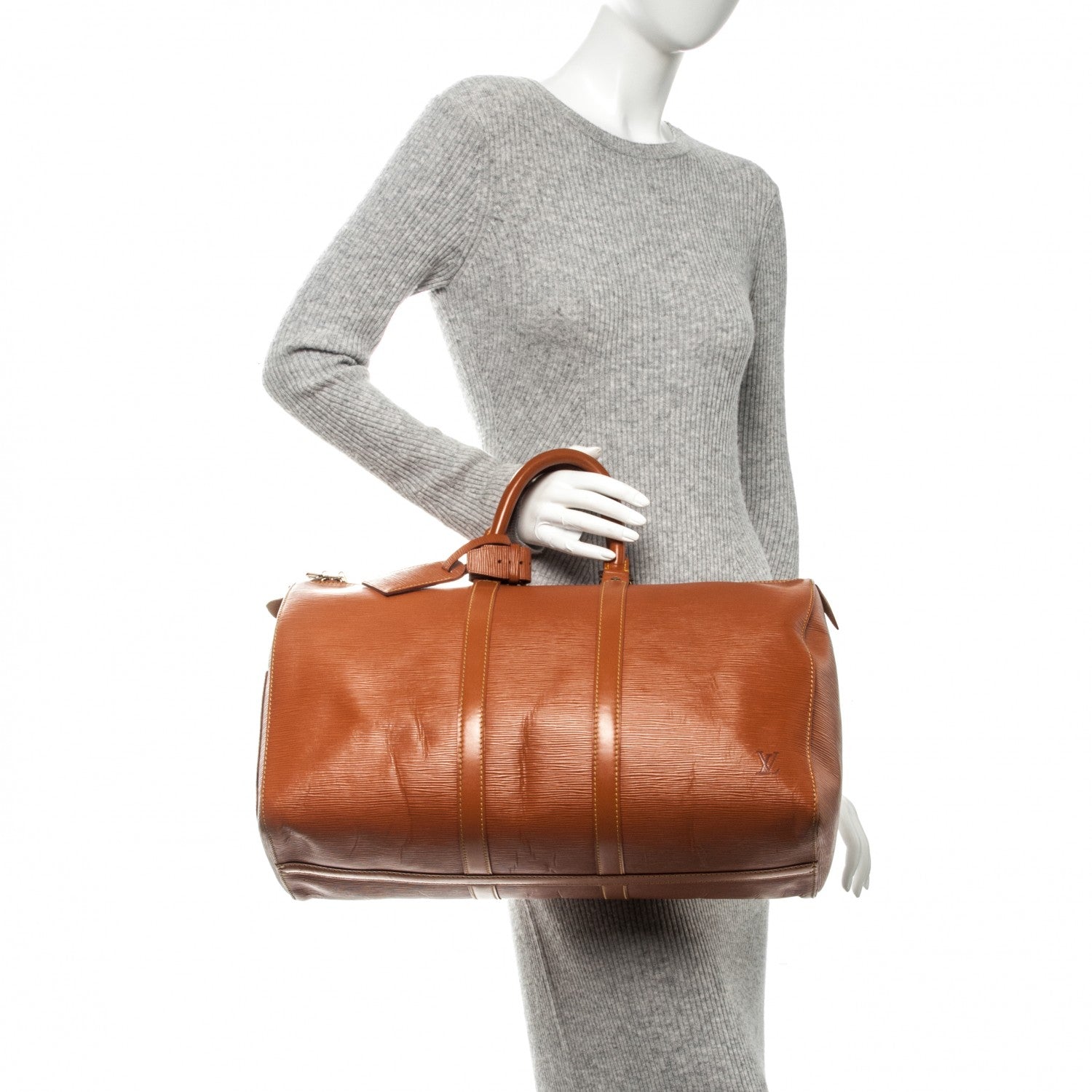 Louis Vuitton Epi Keepall 45 Cipango 2 of 10