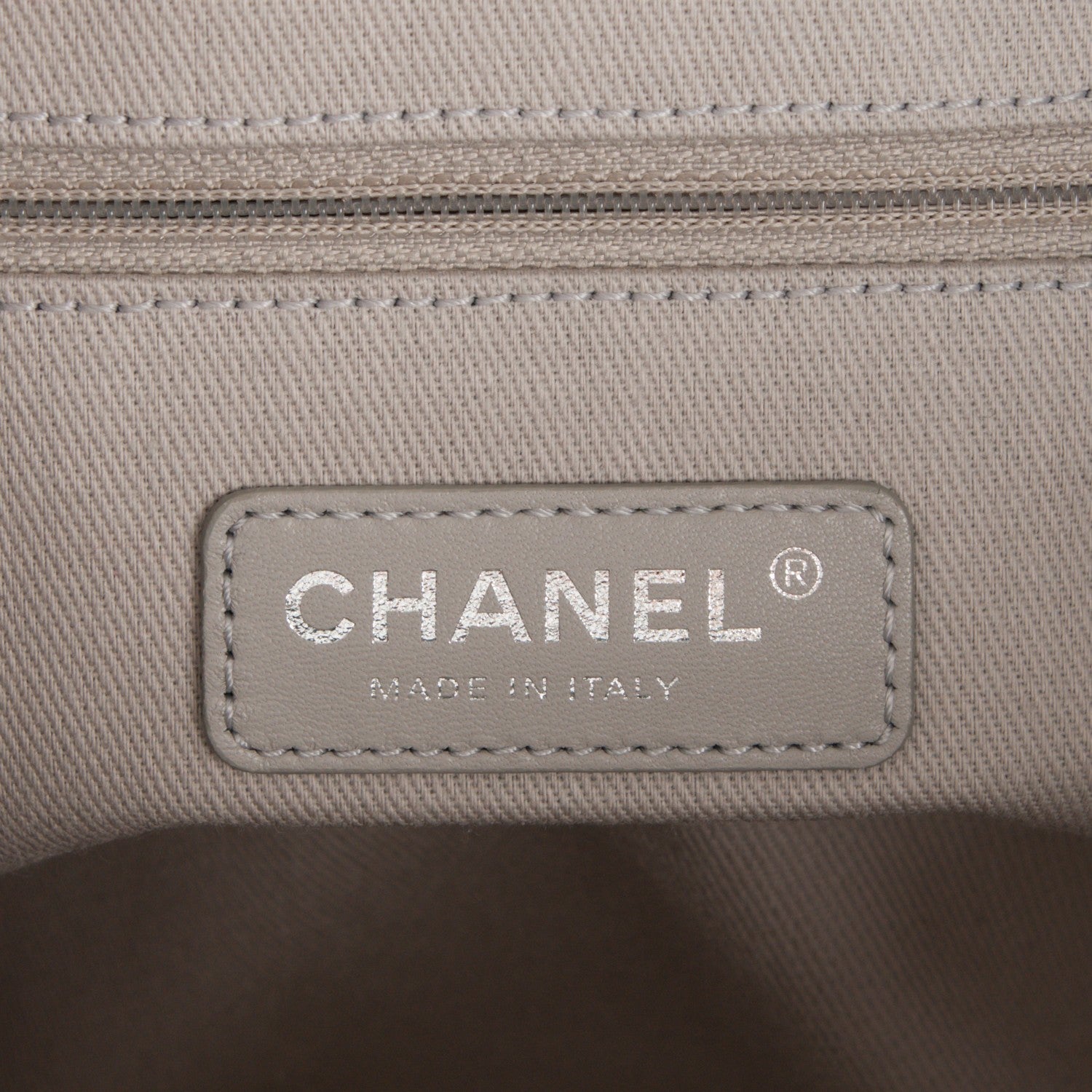 Chanel Glazed Calfskin Small Deauville Tote Black 6 of 7