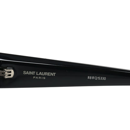 Saint Laurent Acetate Ultra Cat Eye Sunglasses SL 593 Black 5 of 8