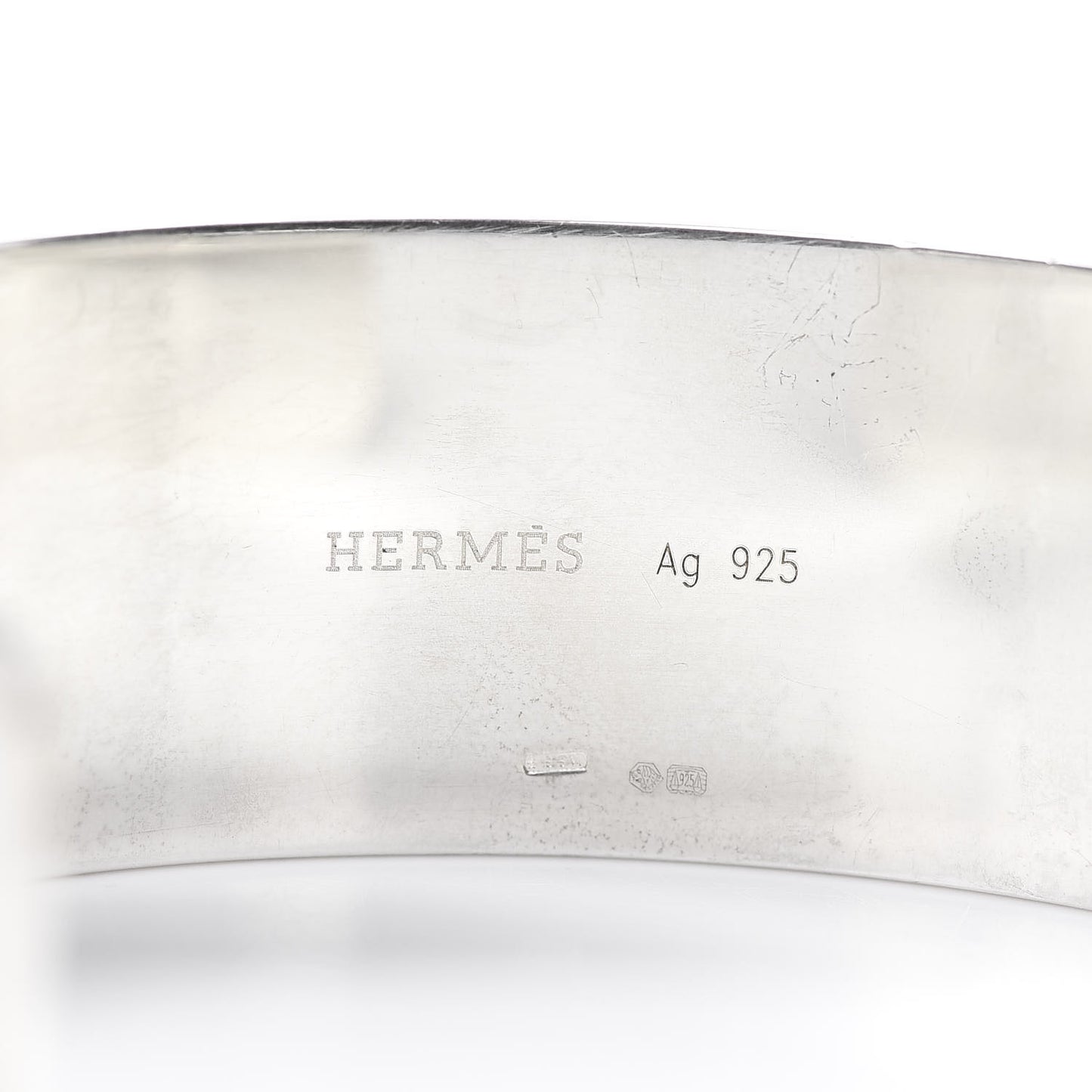 Sterling Silver H Cuff Bracelet